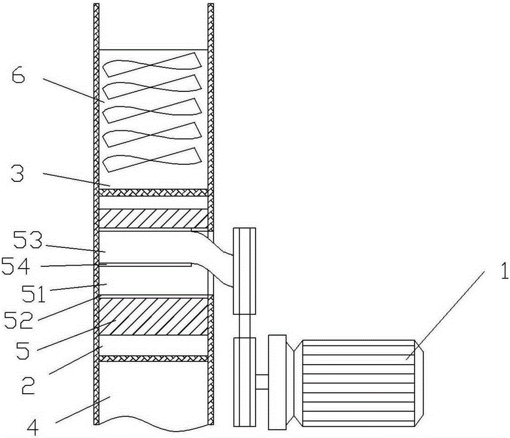 A pre-compressor for municipal solid waste crushing