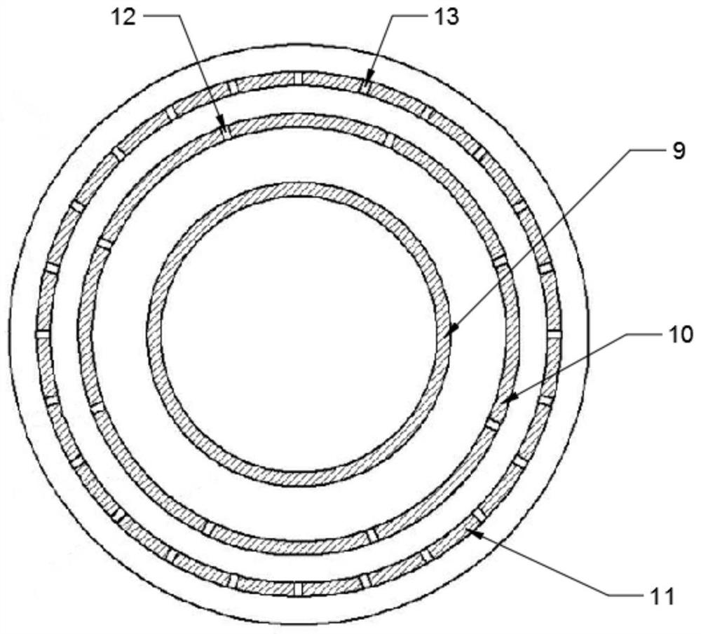 Hall ion source and discharge system thereof