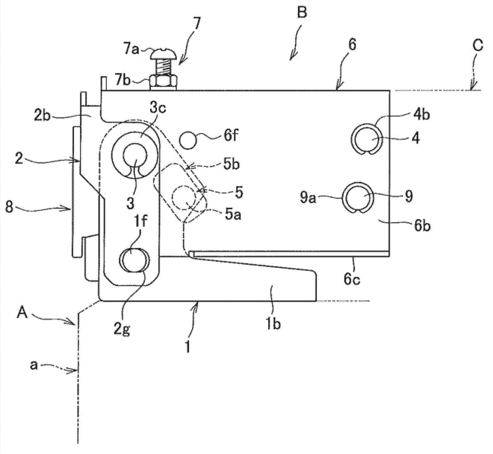 Original pressure plate opening and closing device and office automation machine