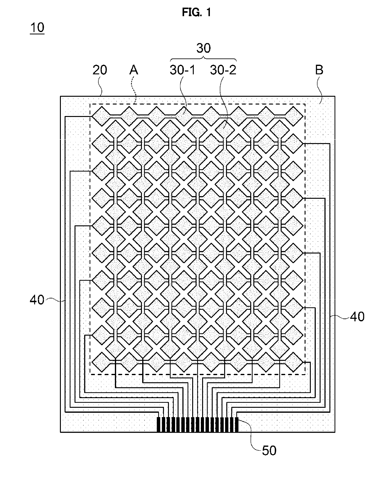 Electrode connection structure and electronic device including the same