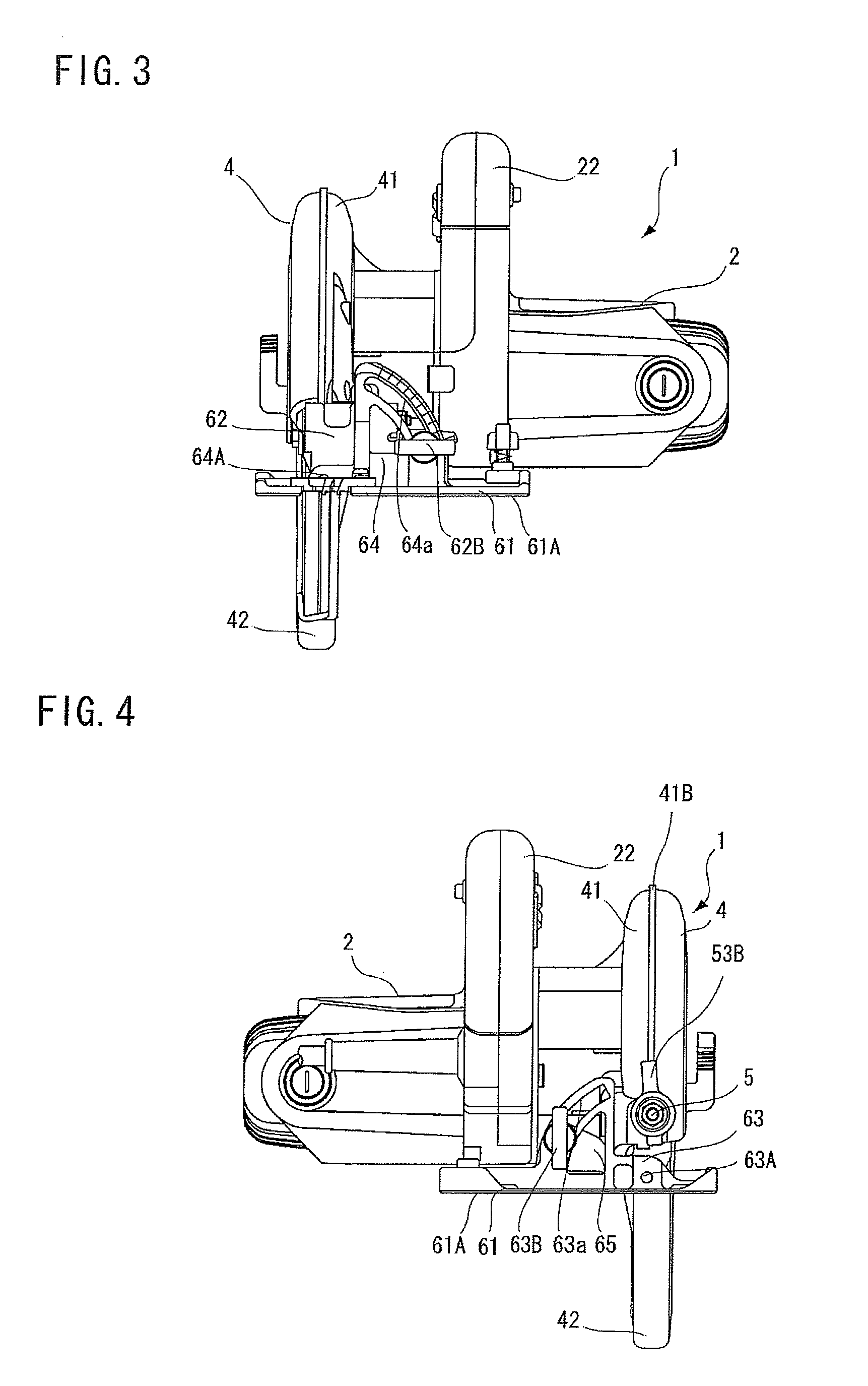 Portable cutting device capable of adjusting cutting depth