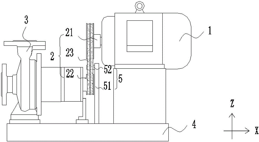 Centrifugal pump accelerating device and system