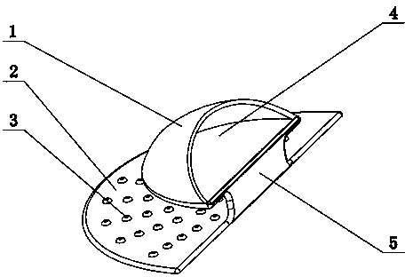 Simple anti-scalding clamp