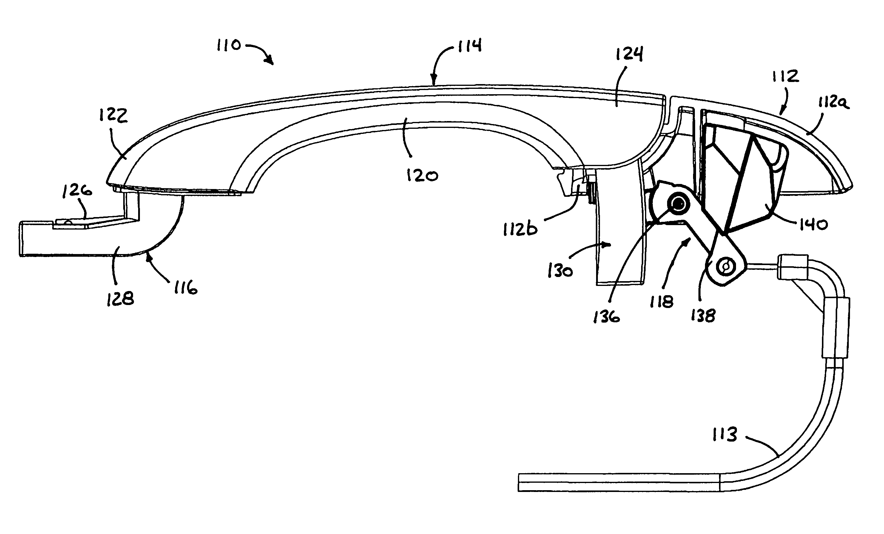 Vehicle door handle