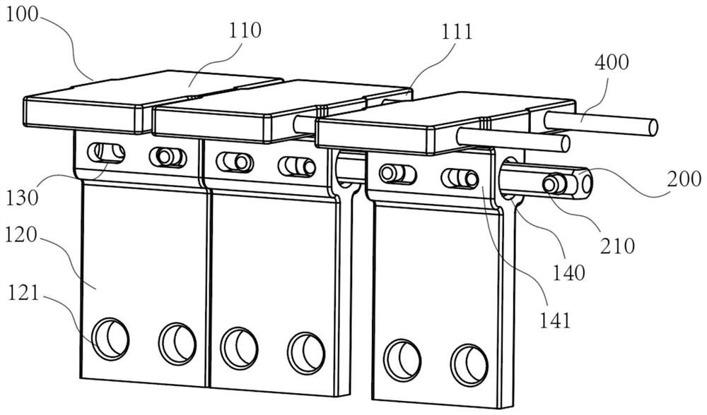 Coal mine robot rail system and its omnidirectional deformation connection structure