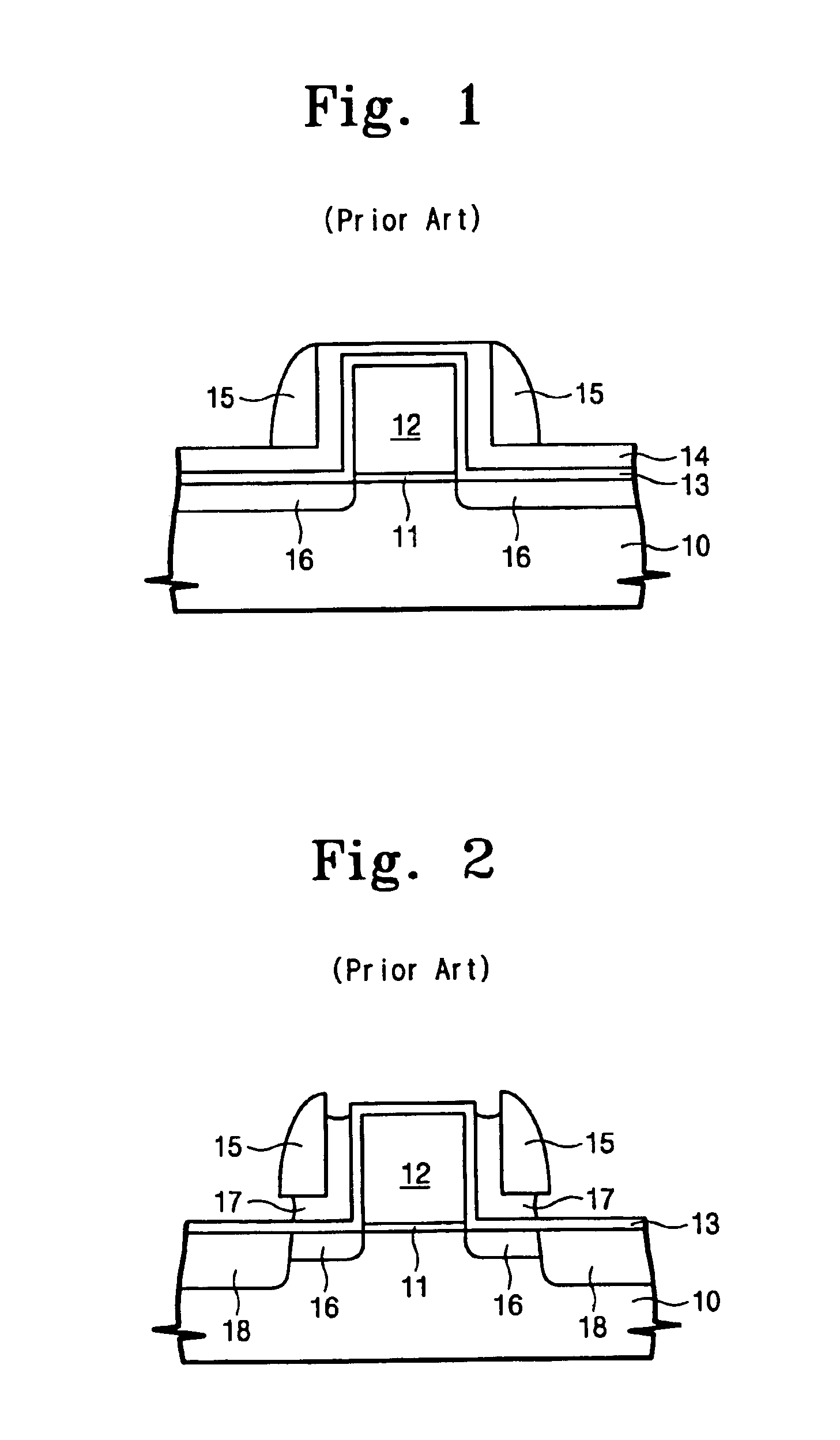 Semiconductor transistor using L-shaped spacer