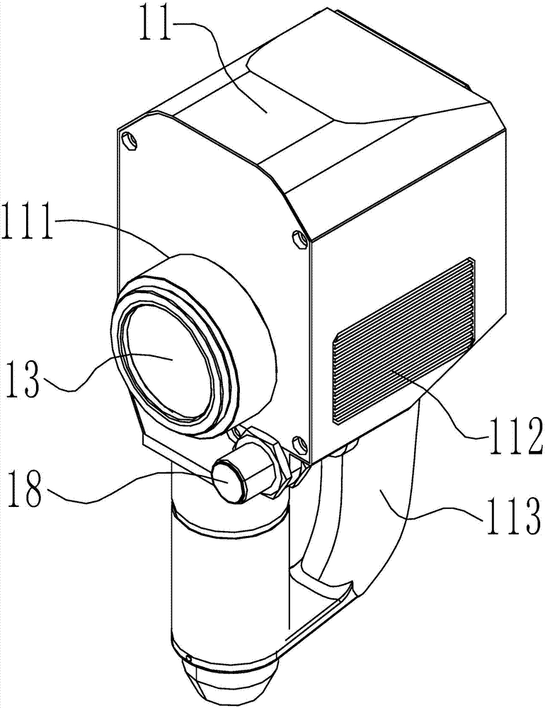 Handheld laser cleaning machine and control method