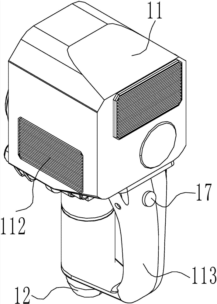 Handheld laser cleaning machine and control method