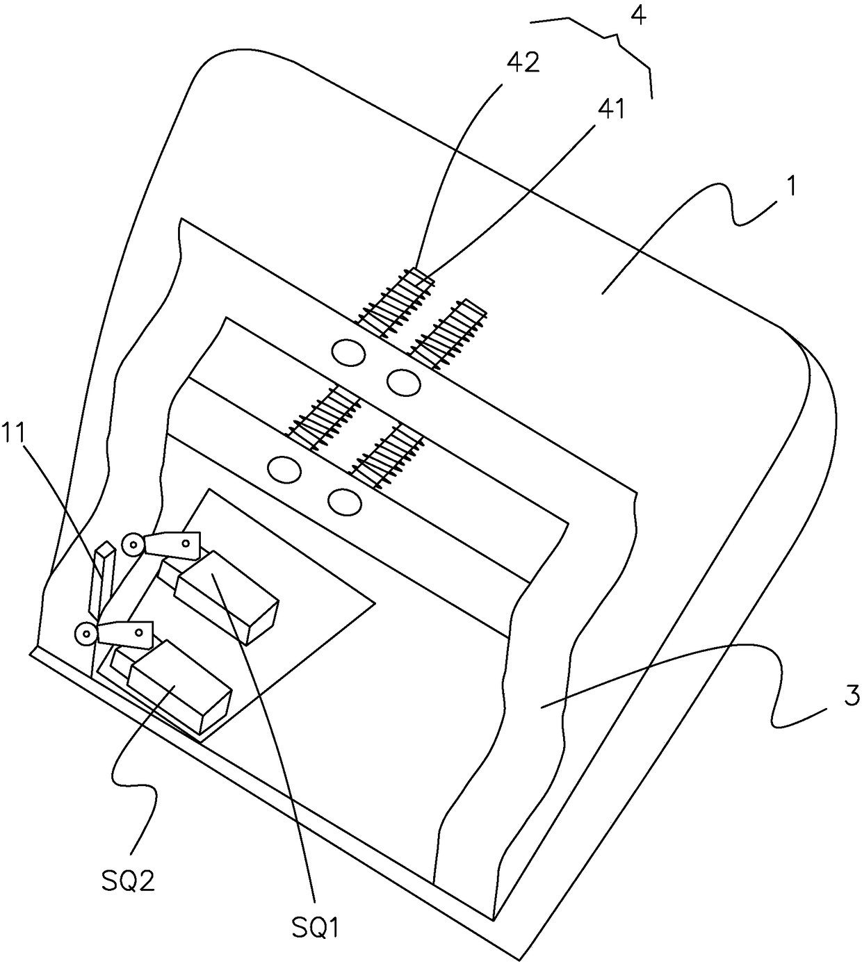 Automatic parking device and control method thereof