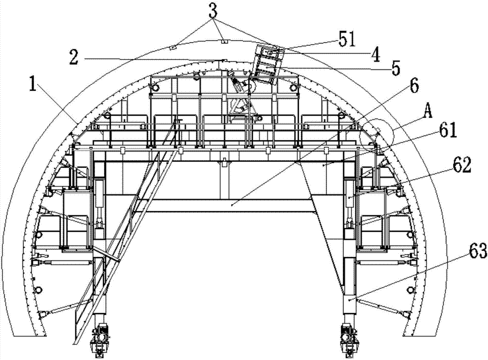 Intelligent tunnel lining trolley
