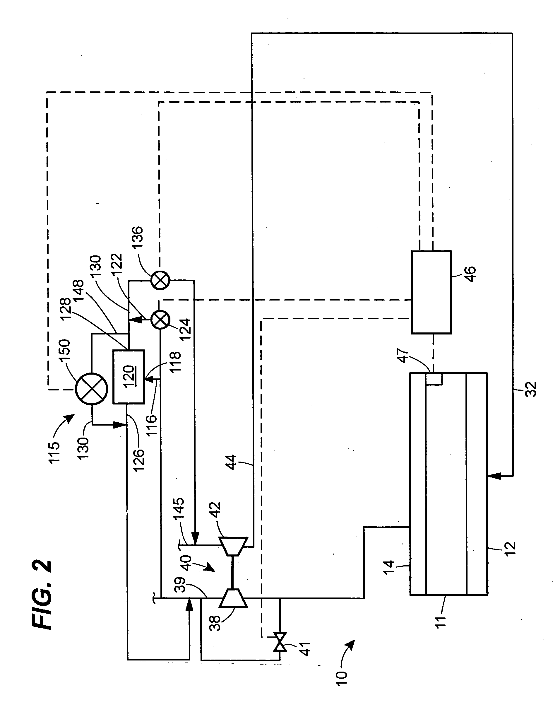 Method and apparatus for exhaust gas recirculation cooling using a vortex tube to cool recirculated exhaust gases