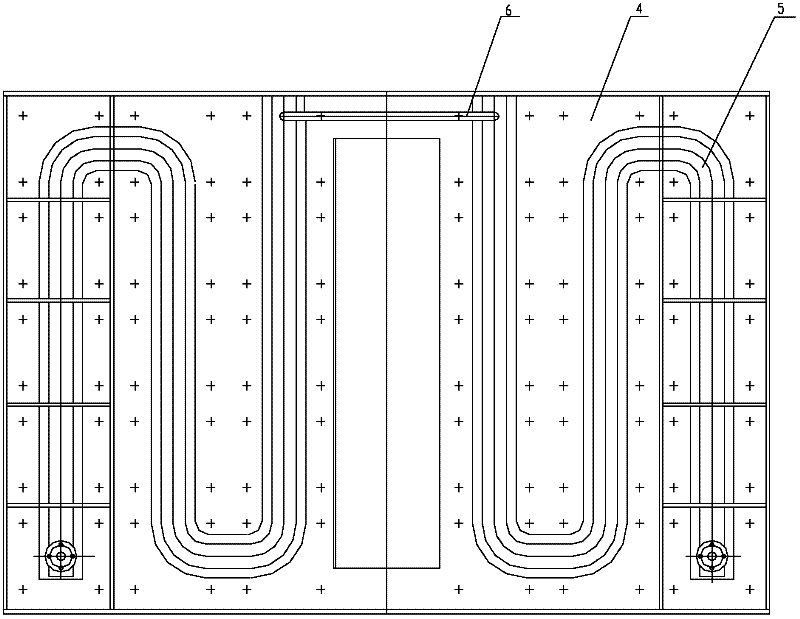 Thermal insulating device for pavement asphalt mixture stirring cylinder