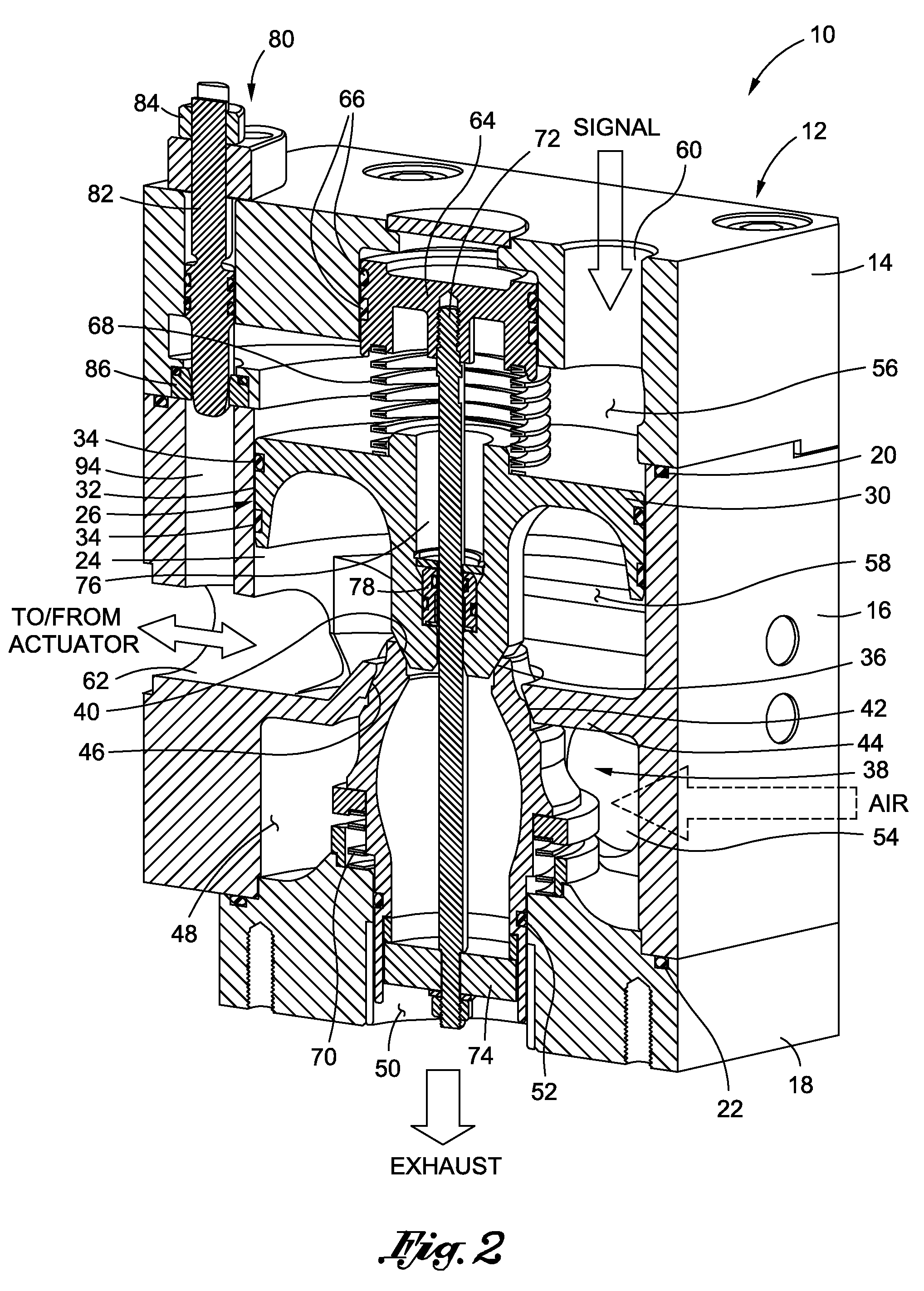 Booster valve