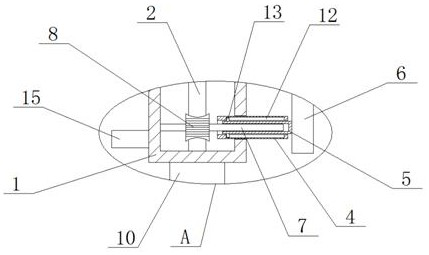 Public building water supply and drainage pipeline dredging device