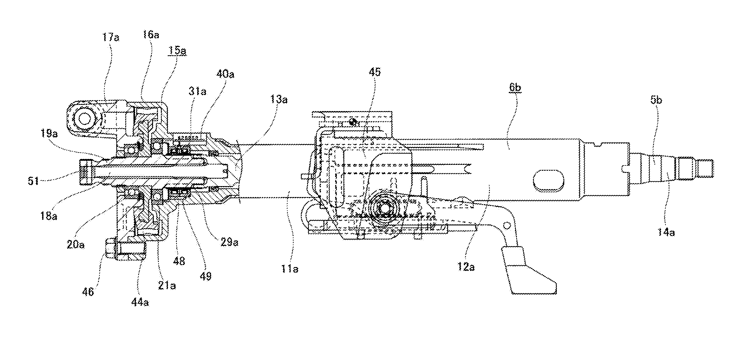Torque measuring unit for electric power steering device and method of assembling the same