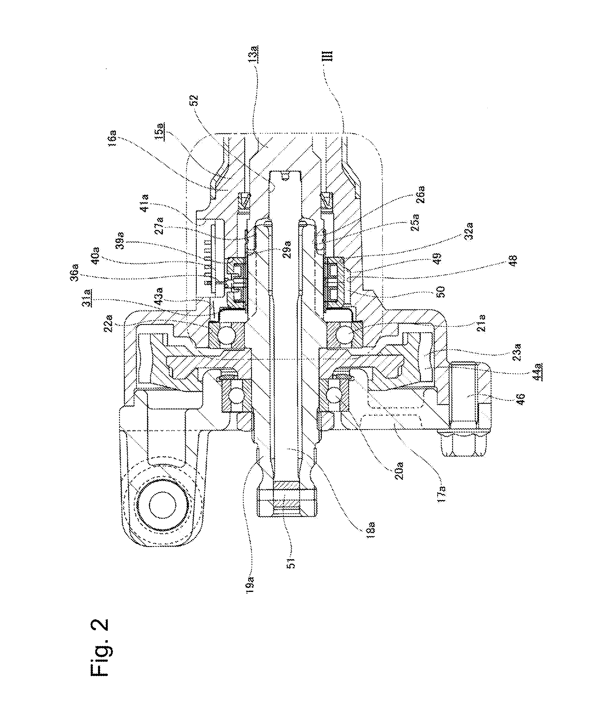 Torque measuring unit for electric power steering device and method of assembling the same