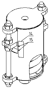 Overload prevention combined type variable spring supporter and hanger utilizing threaded rod to lock