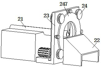 Data cable peeling equipment