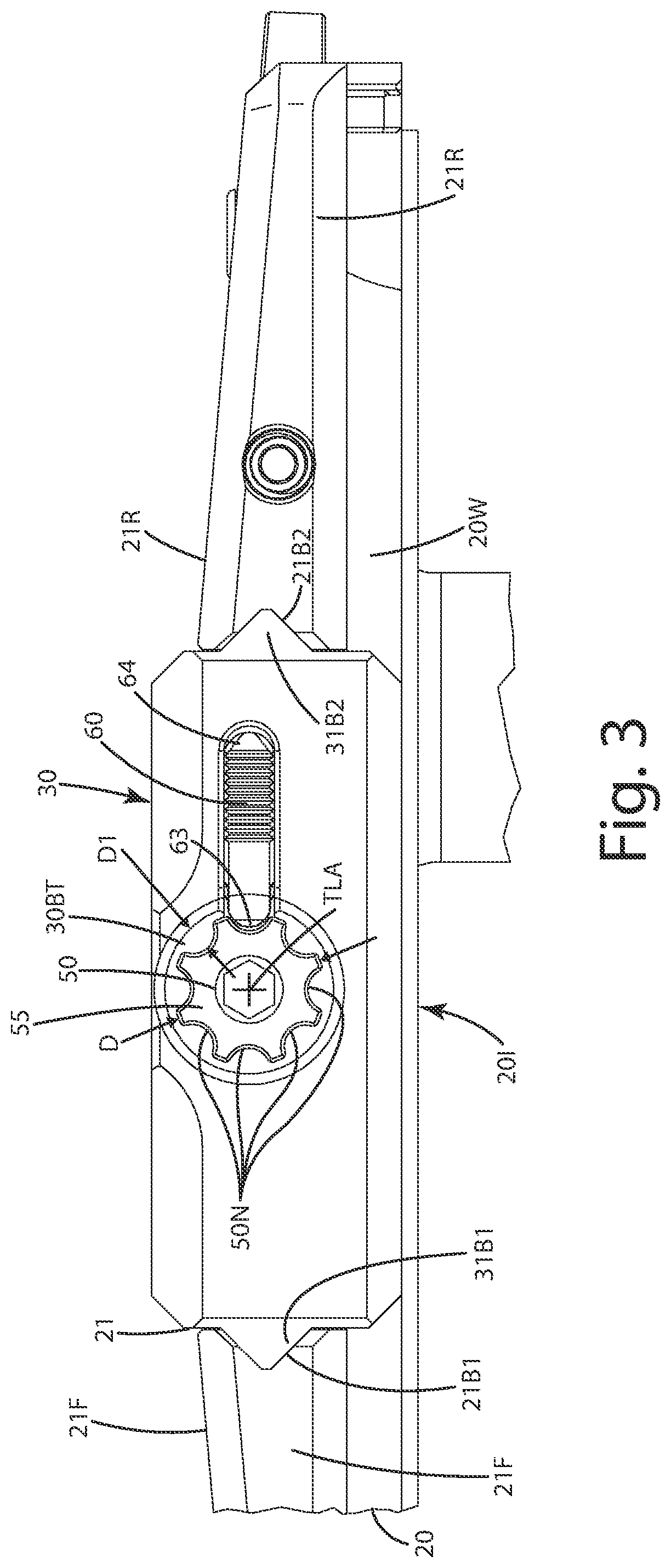 Firearm rail mount and related method of use