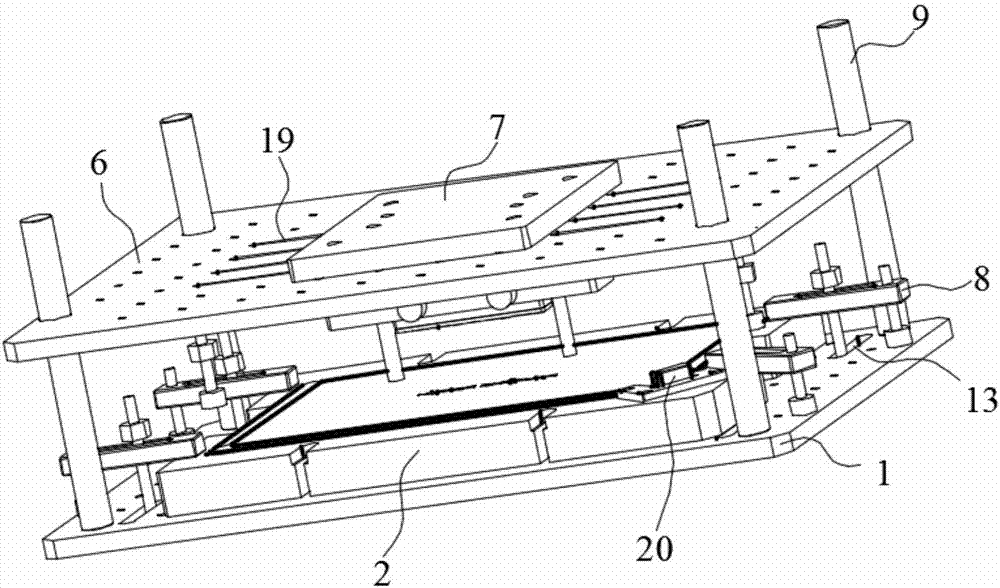 Jig for notebook computer LOGO press fit