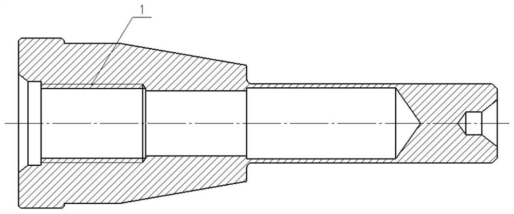 Hydraulic expansion mandrel