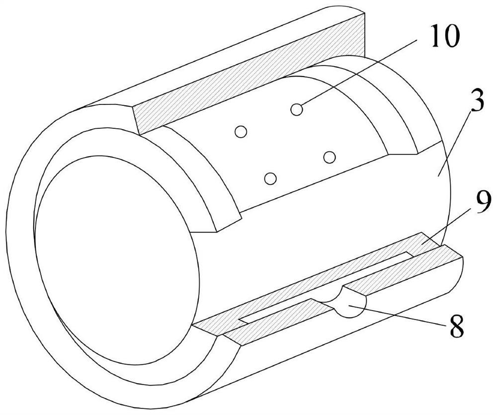 Controllable air static pressure radial bearing system