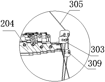Cement silo clearing device and silo clearing method