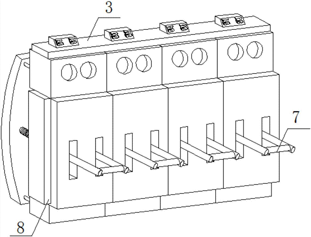 Electrical switch used for factory circuit control