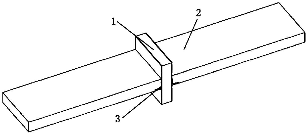 Connection joint of double-steel-plate combined shear wall and combined floor slab connected by supporting angle steel