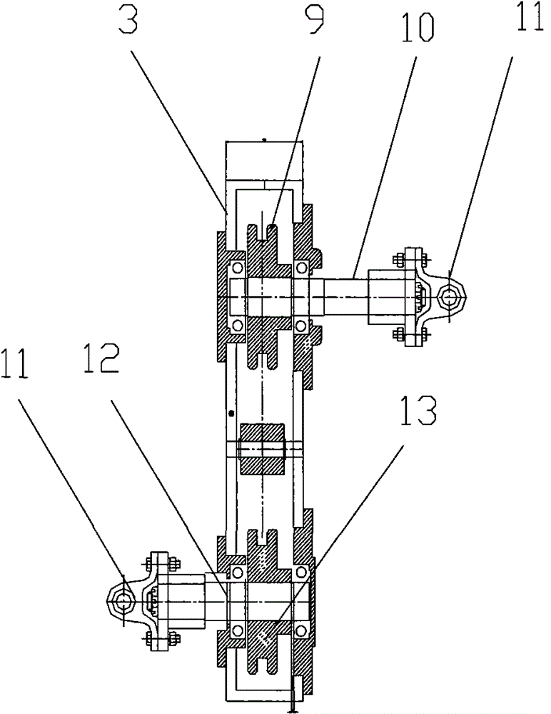 4WD Corn Harvester with Mid-Mount Returner