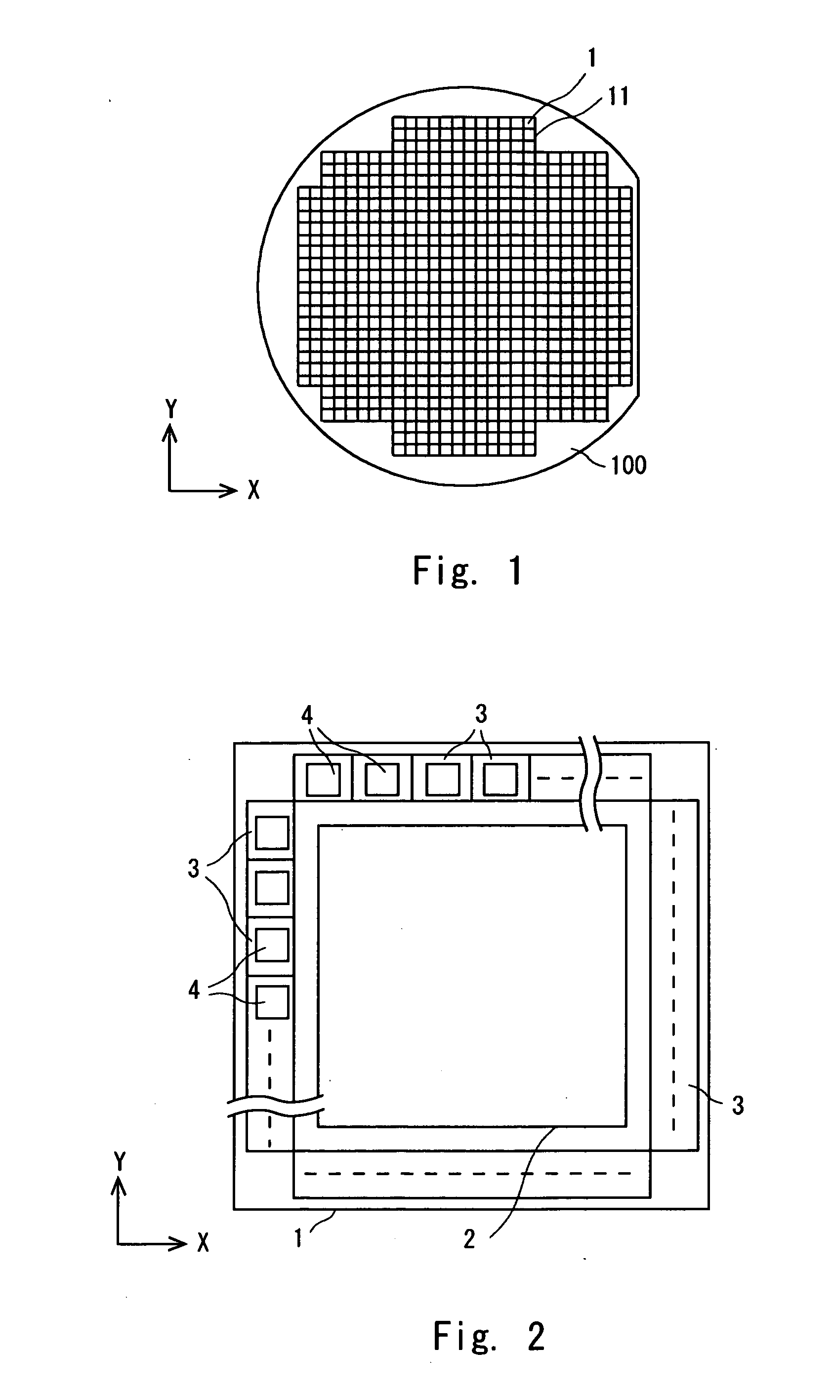 Semiconductor device, method and apparatus for testing same, and method for manufacturing semiconductor device