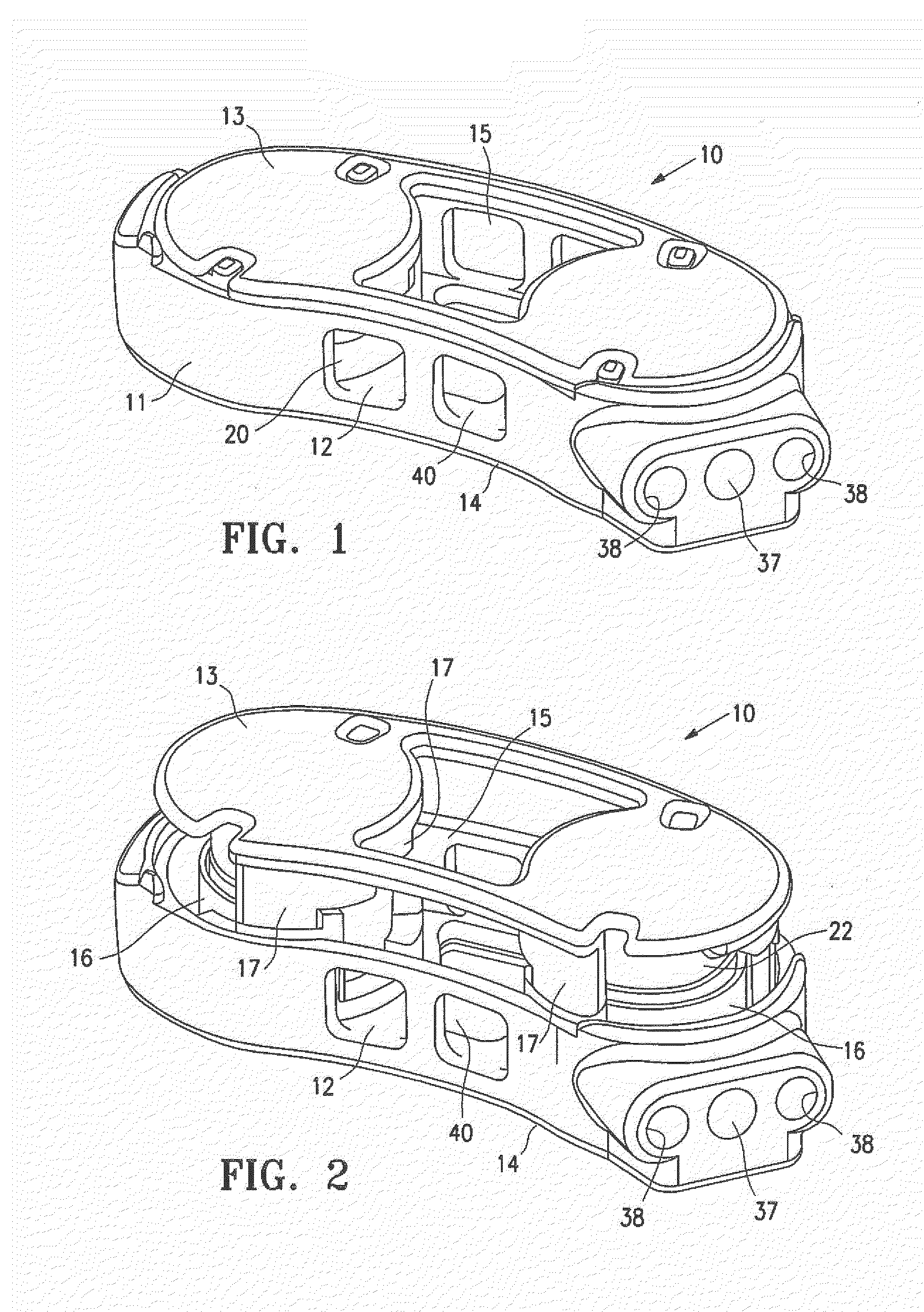 Hydraulically Actuated Expanding Spine Cage With Extendable Locking Anchor