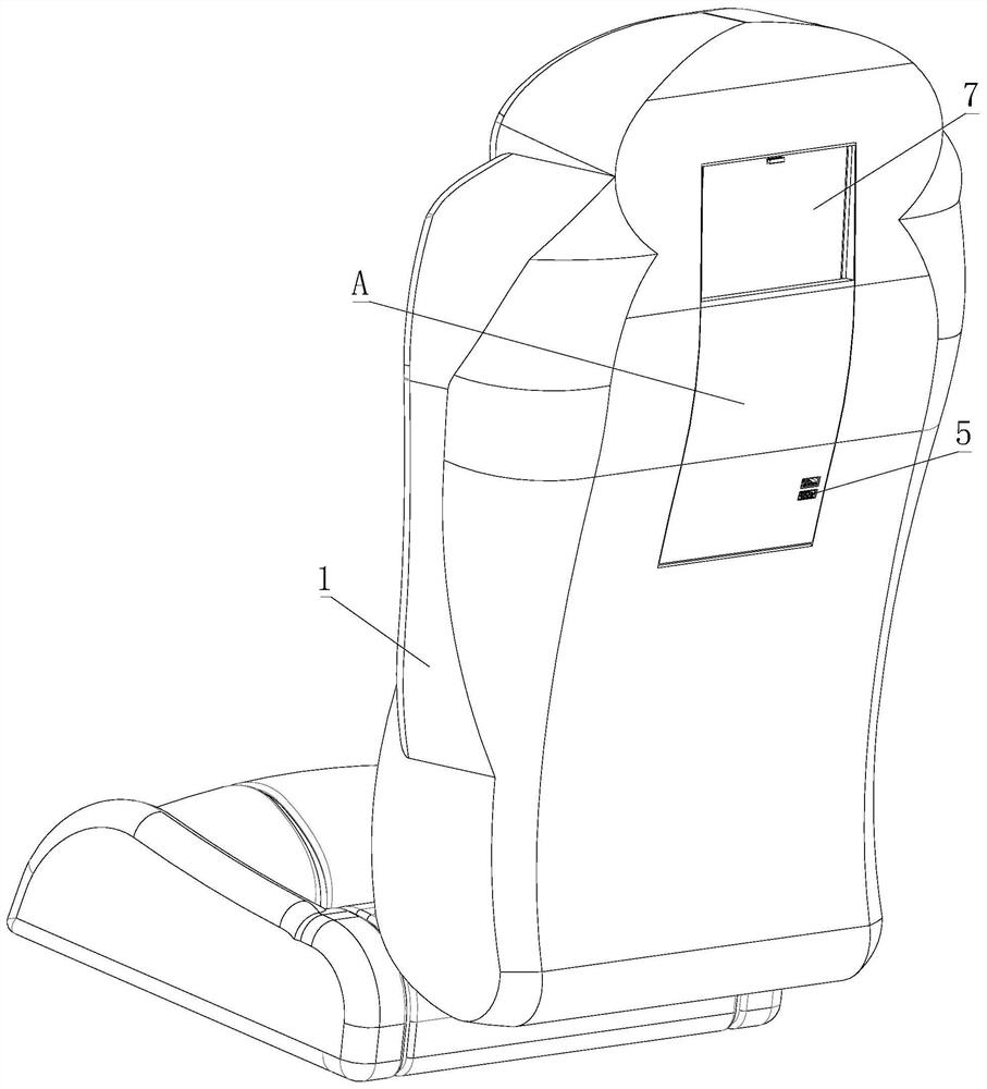 Vehicle seat for convenient storage of handheld multimedia devices