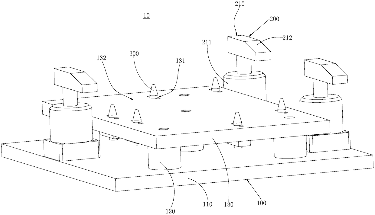 sheet metal positioning mechanism