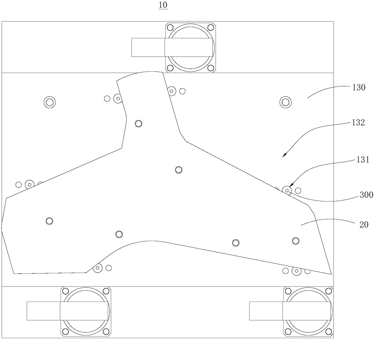 sheet metal positioning mechanism