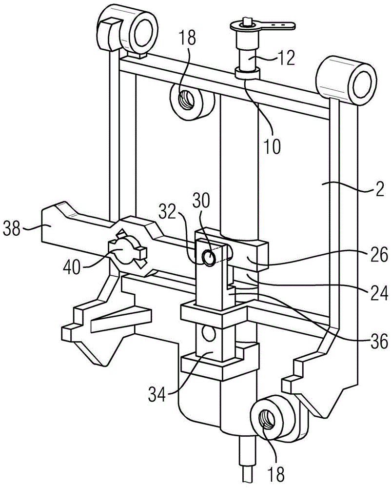 Holding device for a pipetting needle