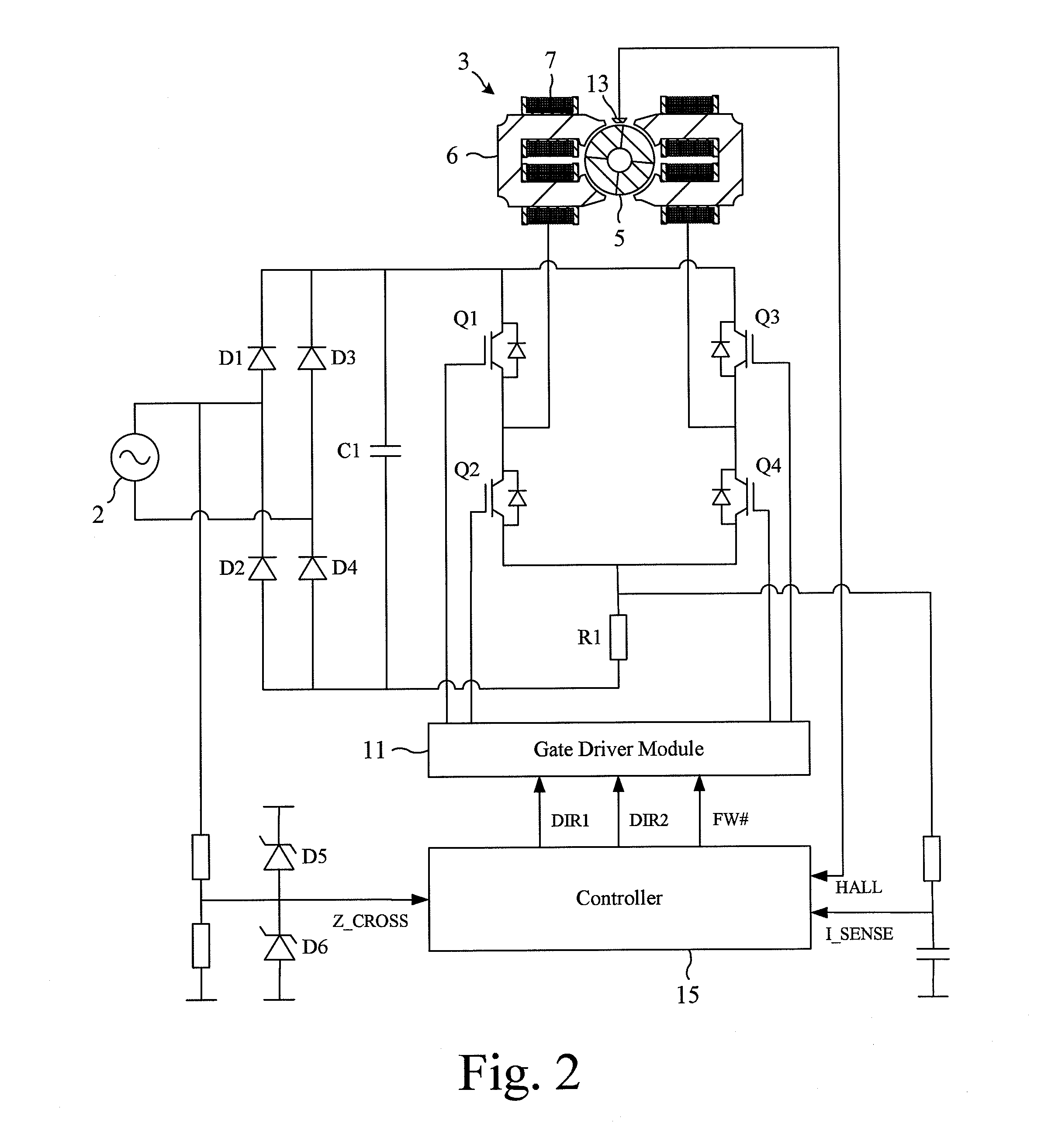 Method of controlling a brushless motor