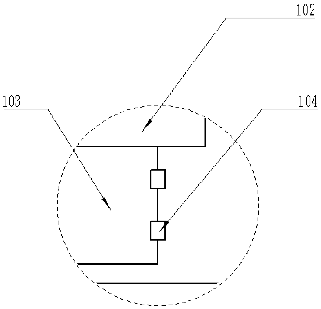 Automobile pipe cutting device