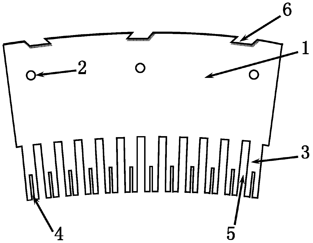 Process method for preventing end pieces of large-scale motor stator core from escaping