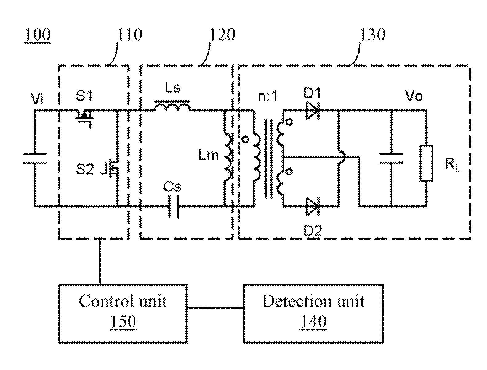 Dc/dc converter, power converter and control method thereof