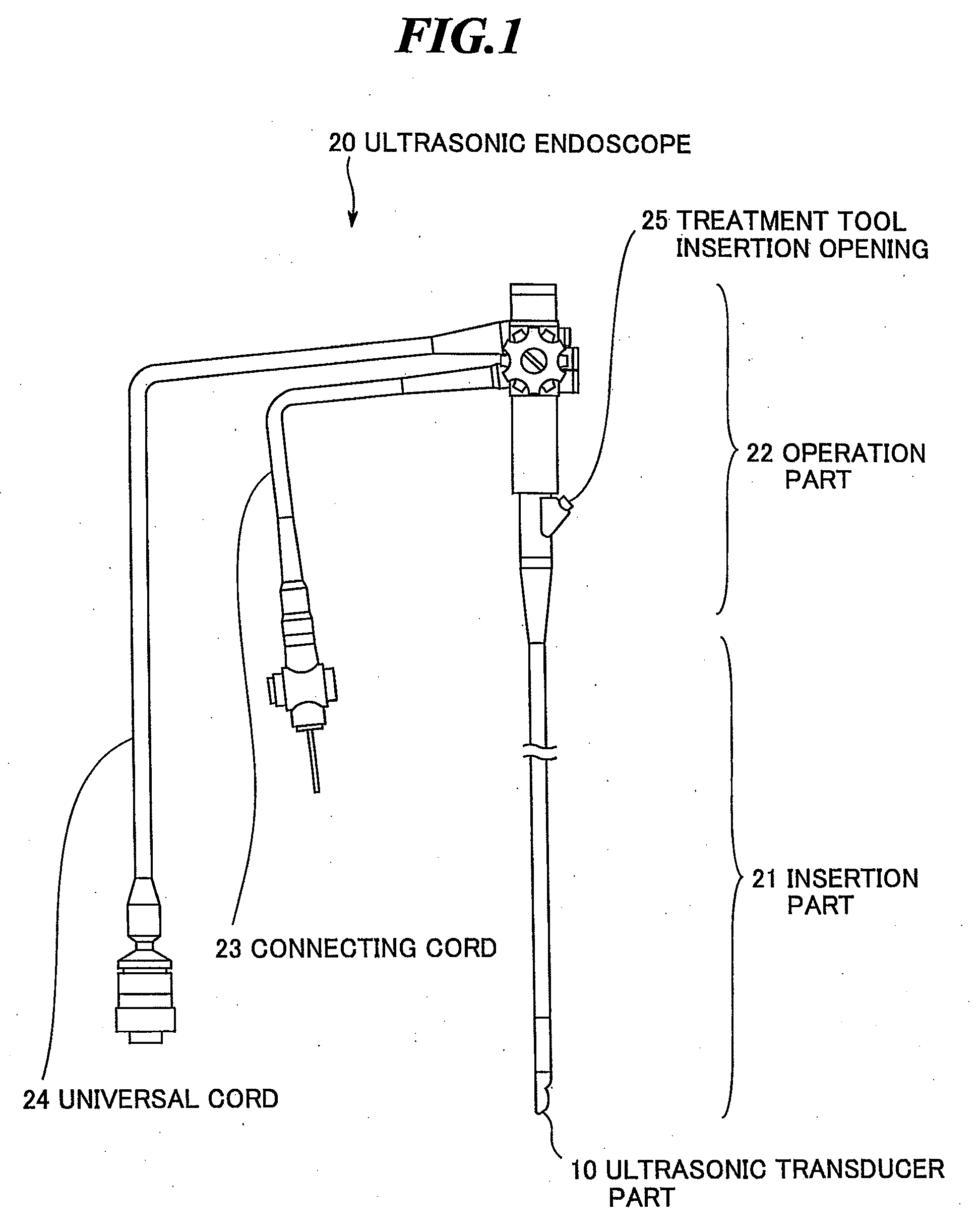 Ultrasonic endoscope