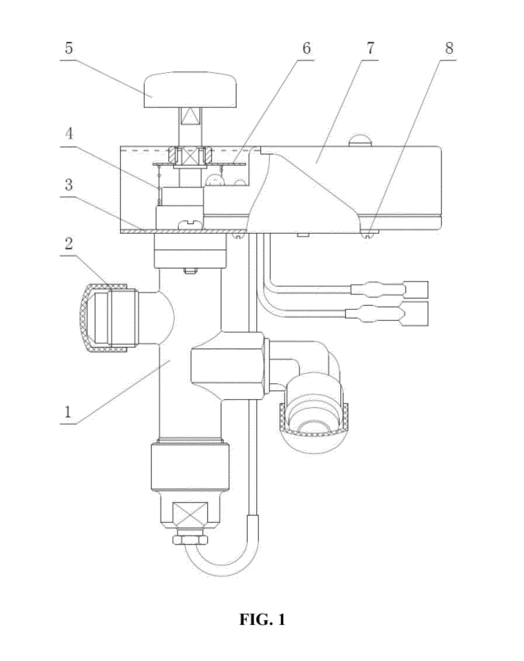 Gas valve control device