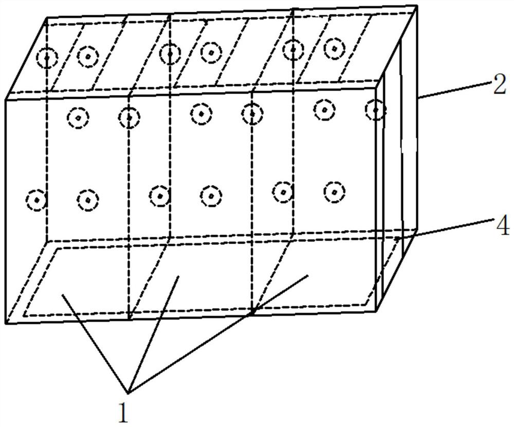 Transportation device and system used for consolidated goods