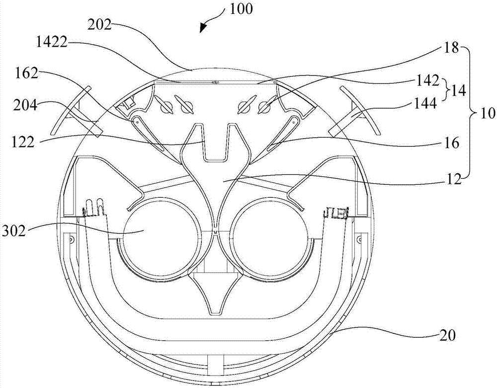 Wind guide device, wind guide control method and air conditioner