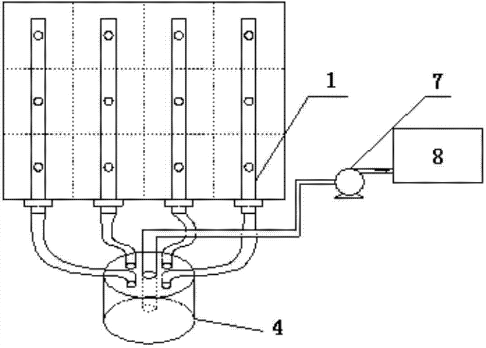 Dual-pump flow-equalizing flue sampling device and sampling method