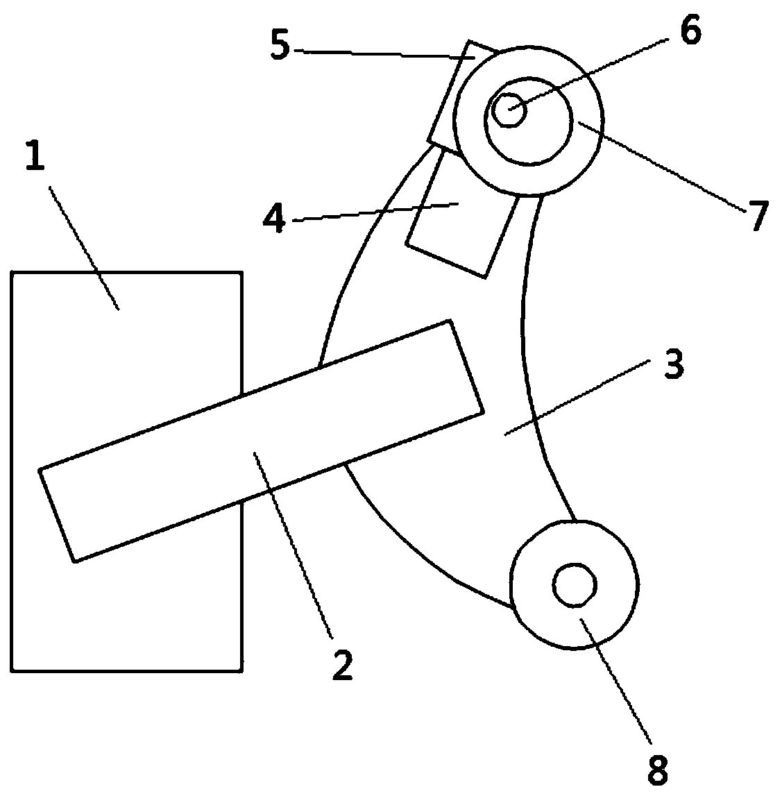 Massage mechanism, massage control device with massage mechanism and massager