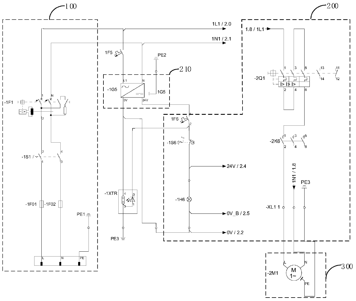 Nuclear power station radioactive wastewater filtering equipment and control device thereof