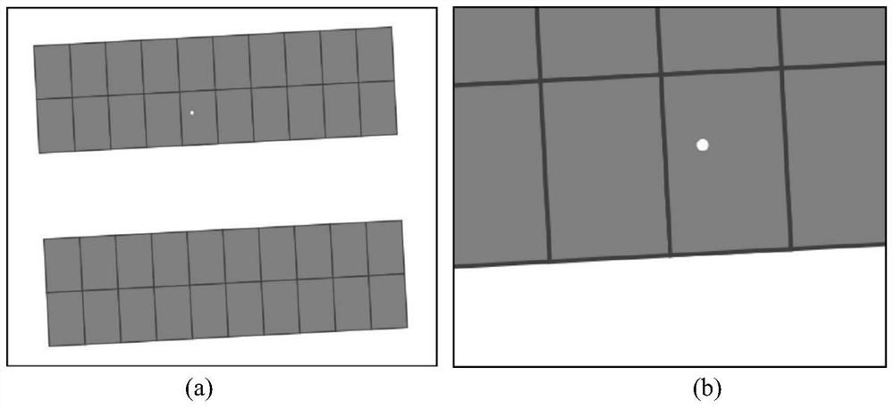 Long-range image and close-range image combined photovoltaic module positioning and matching method