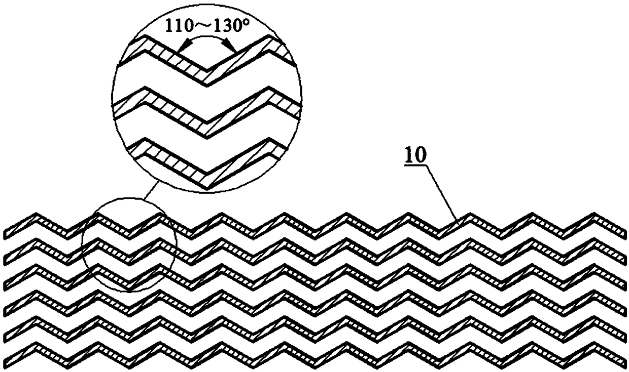 Inclined tube underwater pre-dehydration and degassing separation device