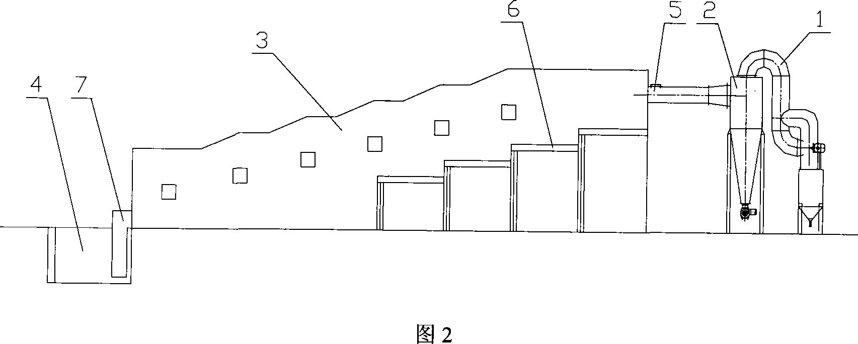 Method for extracting vanadium pentoxide from Stone-like coal vanadium ore and special device for the same